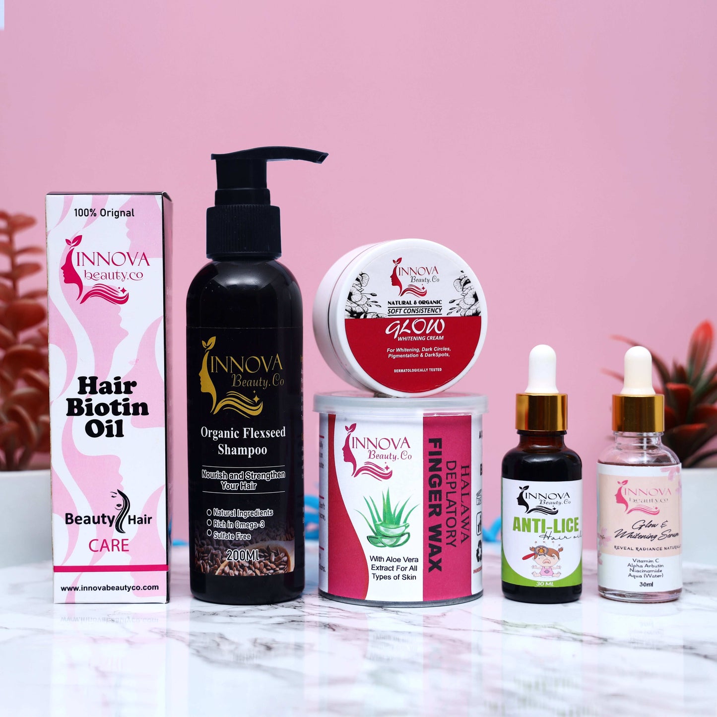 Complete Hair & Skin Care Kit