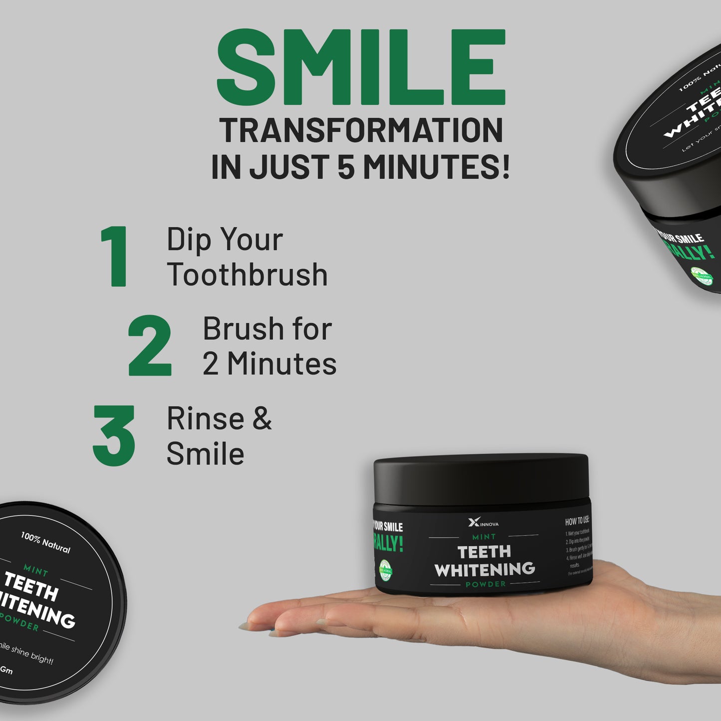 X innova Teeth Whitening Powder