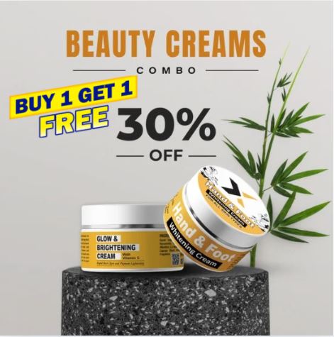 Beauty creams combo - Buy 1 get 1 free
